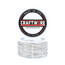 Load image into Gallery viewer, Stainless Steel Wire Round Selection, Bright, Dead Soft, 1/4 LB., Choose from 12 to 26 Gauge