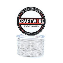Load image into Gallery viewer, Stainless Wire Round, Bright, Dead Soft, 1/2 LB, Choose from 12, 14, 16, 18, 20, 22, 24, 26 Gauge