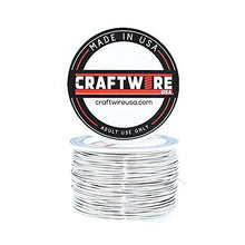 Load image into Gallery viewer, Nickel Wire, Solid Bare, Round, Bright, Dead Soft, 1/2 LB, Choose from 12, 14, 16, 18, 20, 22, 24, 26 Gauge