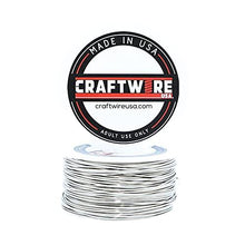 Load image into Gallery viewer, Nickel Silver Round, Solid Bare Metal Wire, Bright, Dead Soft, 1 LB, Choose from 12, 14, 16, 18, 20, 22, 24, 26 Gauge