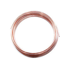 Load image into Gallery viewer, Solid Bare Copper Wire Round, Bright, Dead Soft & Half Hard 100 Feet, Choose from 10, 12, 14, 16, 18, 20, 22, 24, 26, 28, 30 Gauge