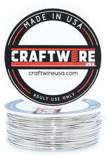 Load image into Gallery viewer, Nickel Silver Wire Round Selection, Bright, Dead Soft, 1/4 Lbs., Choose from 12 to 26 Gauge