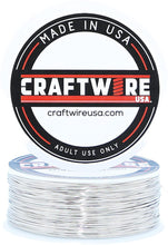Load image into Gallery viewer, Nickel Silver Wire Round Selection, Bright, Dead Soft, 1/4 Lbs., Choose from 12 to 26 Gauge