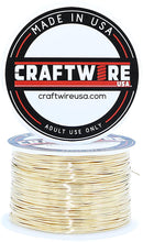 Load image into Gallery viewer, Red Brass Solid Bare Wire Round Selection, Bright, Dead Soft, 1/2 LB, Choose from 12 to 26 Gauge