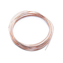 Load image into Gallery viewer, Solid Bare Copper Wire Round, Bright, Dead Soft & Half Hard 1 OZ. Choose from 10, 12, 14, 16, 18, 20, 22, 24, 26, 28, 30 Gauge