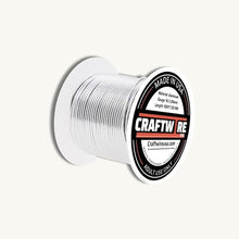 Load image into Gallery viewer, Craftwire USA: 16 Gauge - Premium Aluminum Wire for Wreath Making, Jewelry Making, Floral Projects - Versatile Wire for Creative Crafts (Choose 10 Different Colors)
