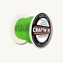 Load image into Gallery viewer, Craftwire USA: 8 Gauge - Premium Aluminum Wire for Wreath Making, Jewelry Making, Floral Projects - Versatile Wire for Creative Crafts (Choose 10 Different Colors)
