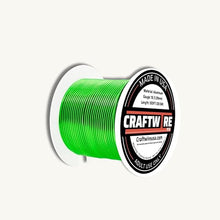 Load image into Gallery viewer, Craftwire USA: 16 Gauge - Premium Aluminum Wire for Wreath Making, Jewelry Making, Floral Projects - Versatile Wire for Creative Crafts (Choose 10 Different Colors)
