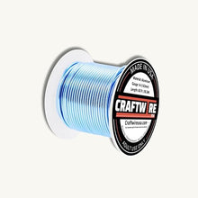 Load image into Gallery viewer, Craftwire USA: 14 Gauge - Premium Aluminum Wire for Wreath Making, Jewelry Making, Floral Projects - Versatile Wire for Creative Crafts (Choose 10 Different Colors)
