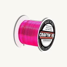 Load image into Gallery viewer, Craftwire USA: 16 Gauge - Premium Aluminum Wire for Wreath Making, Jewelry Making, Floral Projects - Versatile Wire for Creative Crafts (Choose 10 Different Colors)
